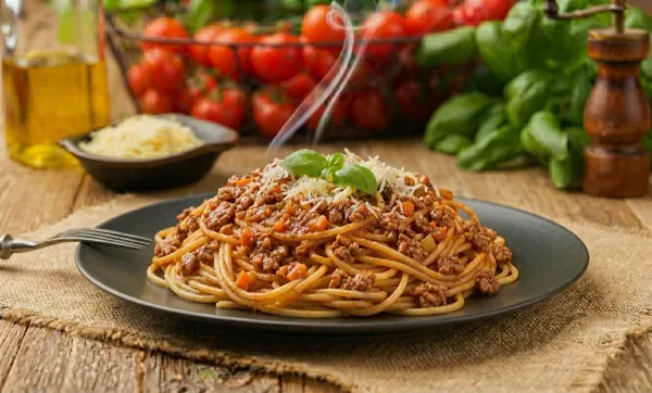 Pasta bolognese