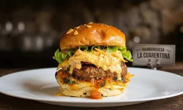 Hamburguesa La Cuarentona