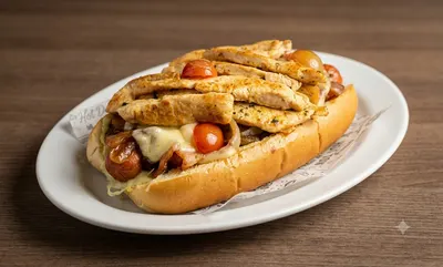 Perro Con Pollo